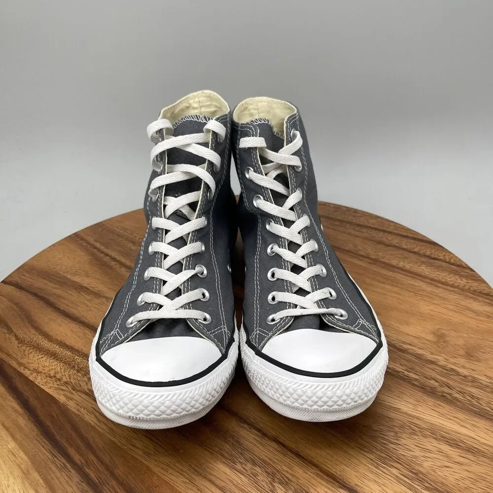 Converse All Star Chuck Taylor Shoes Mens Size 10 Gray Casual Skate Sneakers
